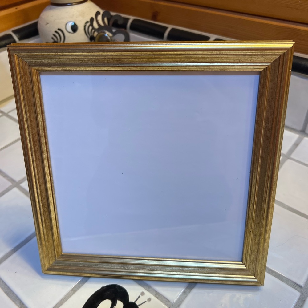 Ornate Square Gold Picture Frame